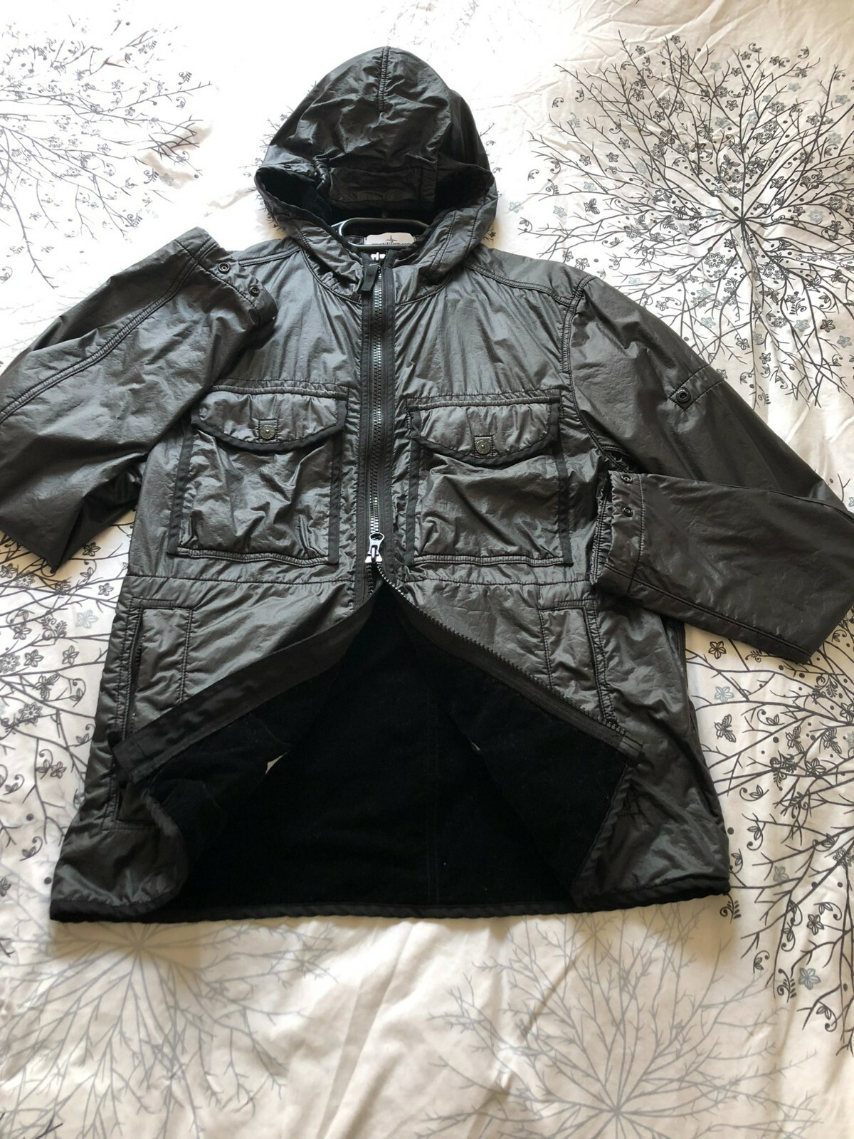 STONE ISLAND LAMY FLOCK JACKET Size M 