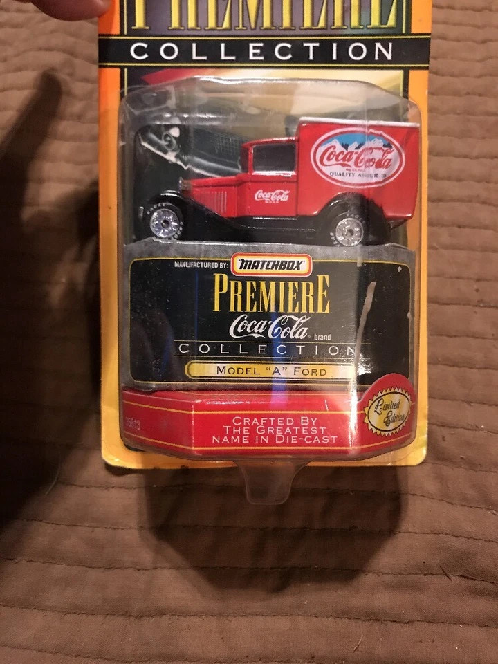 MATCHBOX MODEL A FORD PREMIERE COCA COLA COLLECTION NIP - Image 4 of 4