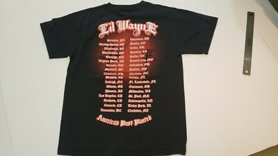 LIL WAYNE AMERICA'S MOST WANTED TOUR T SHIRT SIZE MEDIUM | eBay