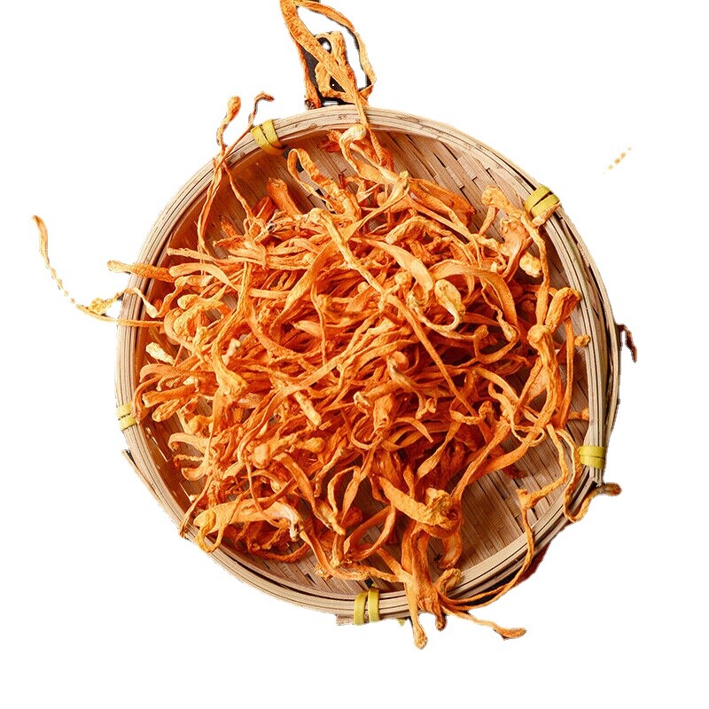 50g-500g Ecology Cordyceps Militaris/Chong Cao Hua China Herbal Cordyceps Flower