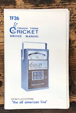 Sencore TF26 Cricket FET Tester Service Manual *Original*