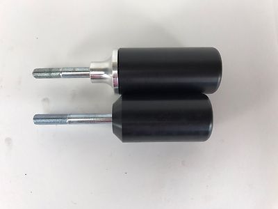 Black Lockhart Phillips USA Pro Impact Frame Sliders 464-2400 ZXR