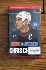 Made in America signed by NHL Hall of Famer Chris Chelios