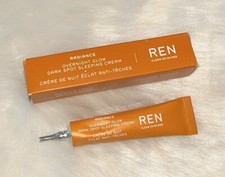 NEW REN CLEAN SKINCARE Overnight Glow Dark Spot Sleeping Cream 5 ml TRIAL SIZE
