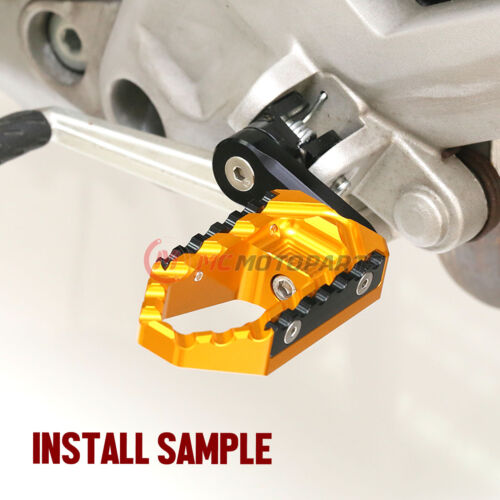 Gold TOUR Front 40mm Lowering Foot Pegs For NC750 S/X 14-18 19 20 21 22 23 - Picture 1 of 9