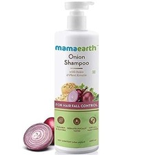 Mamaearth Onion Shampoo for Anti Hair Fall  Hair Growth with Onion Oil  Plant