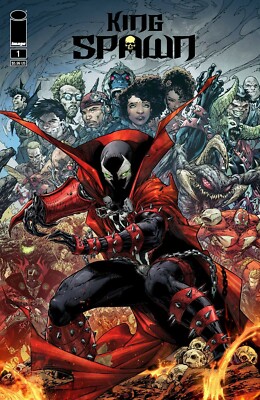 King Spawn #1 Donny Cates Brett Booth Variant Cover (F) Image Comics August 2021