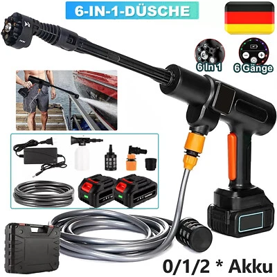 MARKENLOS 200Bar Hochdruckreiniger Akku Automobiler Druckreiniger Spritzpistole für Makita