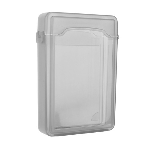 3.5 Inch IDE SATA HDD Hard Drive Disk Storage Box Plastic HDD Caddy Case(Grey) - Picture 2 of 11
