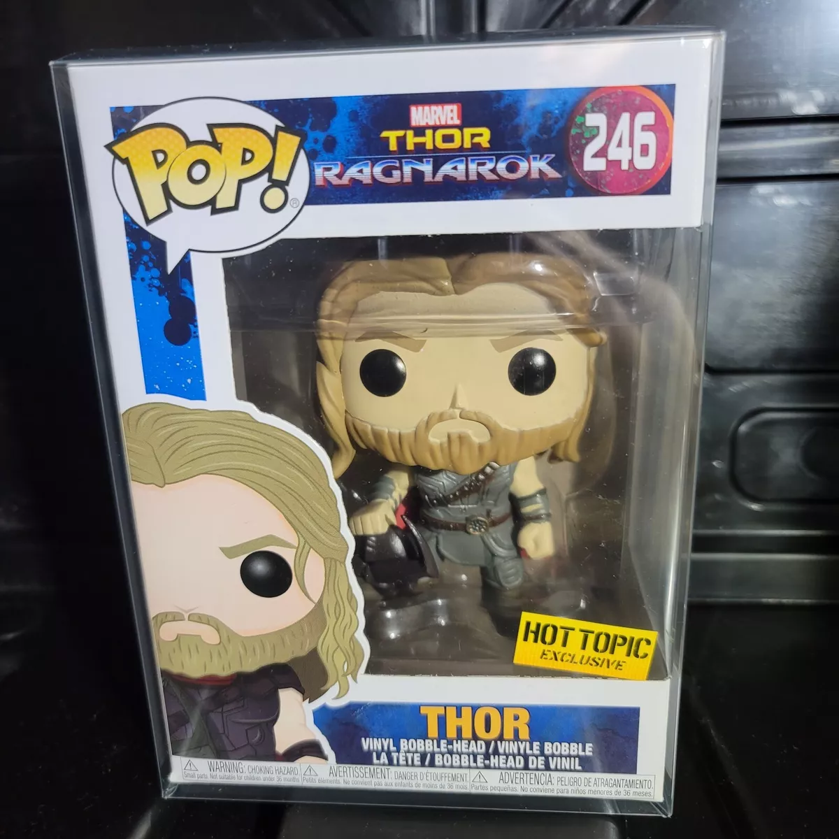 Funko POP! Thor Ragnarok - Thor (Hot Topic)(Damaged Box) #246