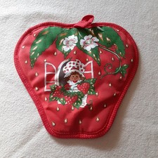 Vintage Strawberry Shortcake Pot Holder 1980 American Greetings Hot Pad