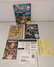 Heroes of Might and Magic III 3 3DO Computer Wargame PC Windows Big Box NO GAME