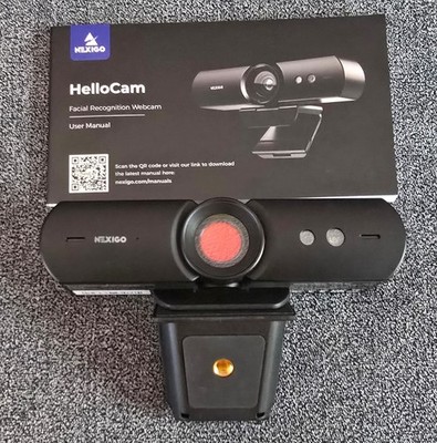 NexiGo HelloCam 1080P Webcam N930W Windows Hello Facial Recognition gently used