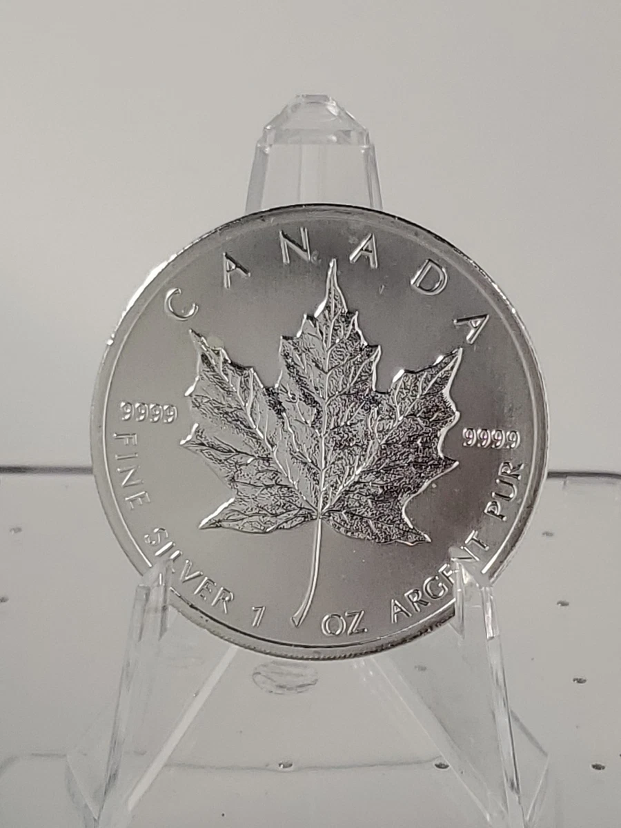 Canadian Maple Leaf Uncertified Silver Bullion Coins 2011 for sale