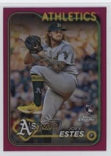 2024 Topps Chrome Update Magenta Refractor 220/399 Joey Estes #USC86 1fx9