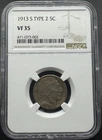 1913-S TYPE 2 BUFFALO NICKEL NGC VF35 04XGC26