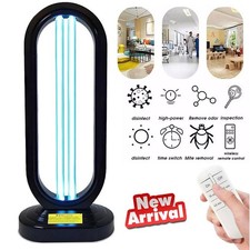 Large UVC UV Light Ozone Sterilize Germicidal Lamp Home Office Disinfection UK