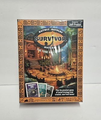 Survivor The Tribe Has Spoken Official Card Game, New Sealed