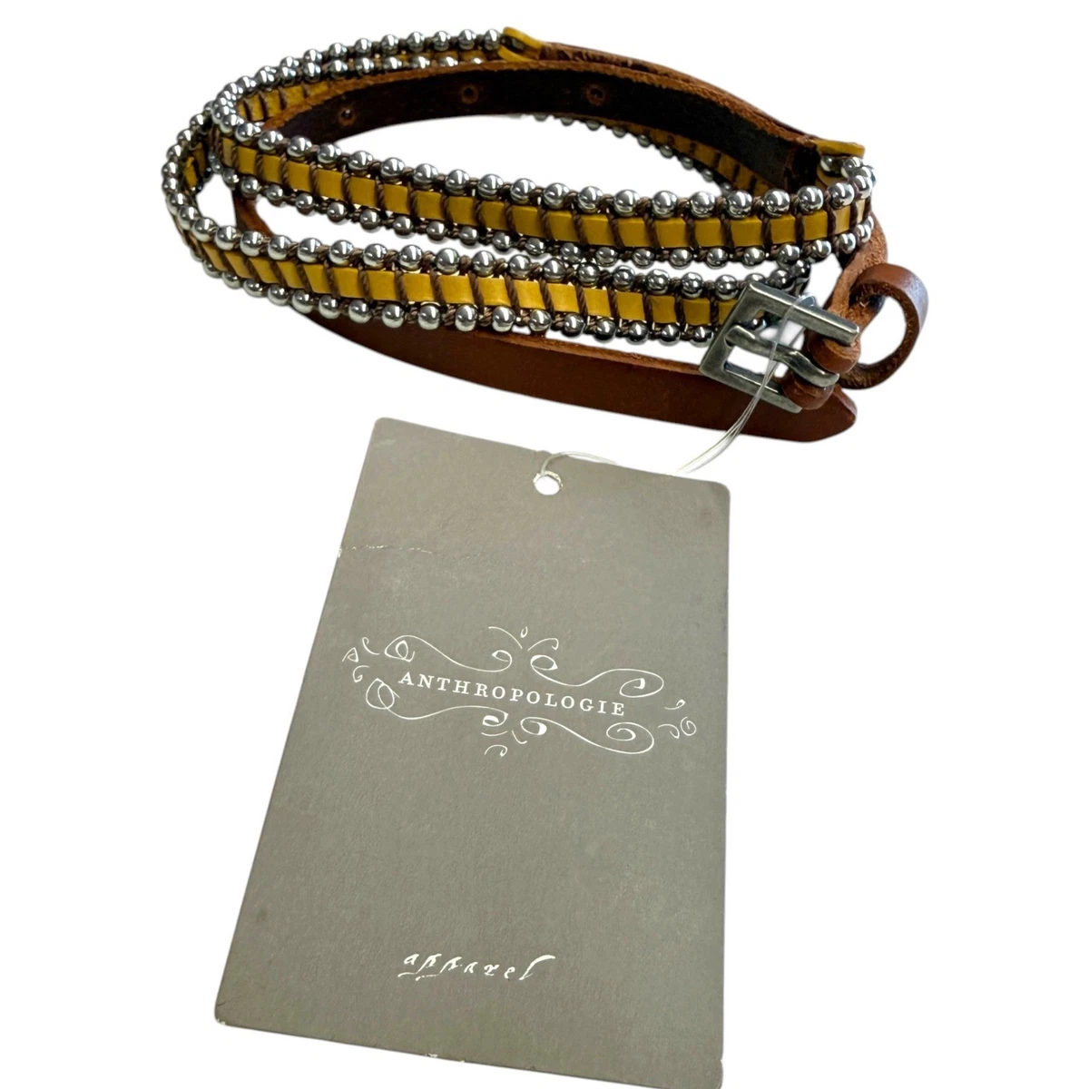 Anthropologie Leather Skinny Belts for Women for sale | eBay display picture 1