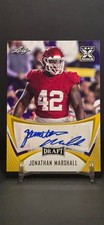 Jonathan Marshall 2021 Leaf Draft Auto Gold