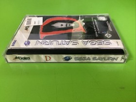 D (Sega Saturn, 1996) CIB Manual Both Discs (Tested & Working)