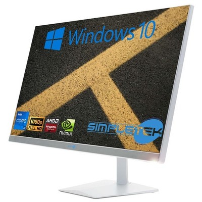 All In One I7 27'' Win 10 Ram 16 Gb Ssd 960 Gb Gpu Rx550 Pc Fisso Editing Gaming