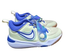 Nike Team Hustle 6y Mid Luminous Green Ultramarine Fn6676-300