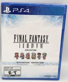 Final Fantasy I-VI Pixel Remaster Collection [Anniversary Edition] PS4 Brand New