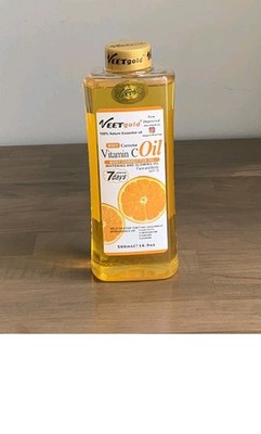 Veet Gold Vitamin C Face  & Body  Glowing corrector Oil 200 ML X 1
