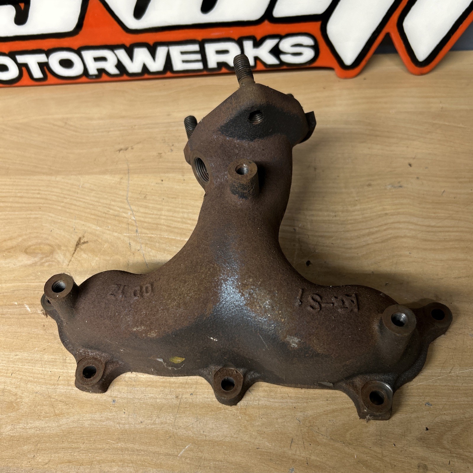 91-05 ACURA NSX 3.0L NA1 LEFT DRIVER SIDE FRONT EXHAUST MANIFOLD OEM 18100PR7A00