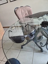 Uvex TOMCAT Safety Glasses Z87+ Indoor/Outdoor Lenses Maybe Parts? Needs Nose Pc