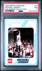 PSA 7--1989 COLLEGIATE COLLECTION NORTH CAROLINA CARD #16 HOF MICHAEL JORDAN 🏀