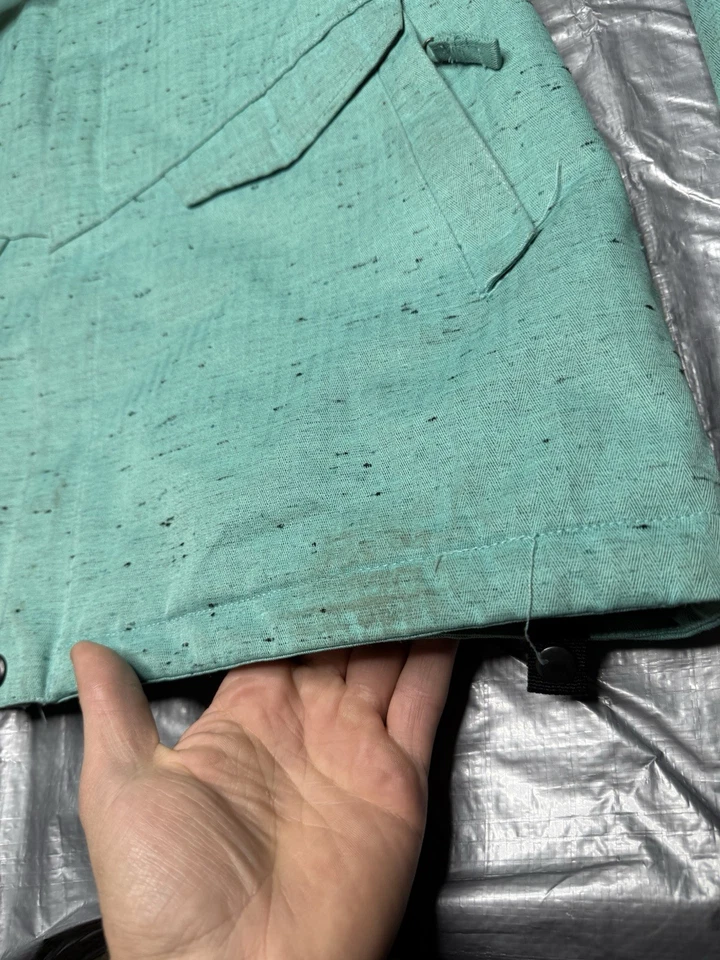 Woman’s 686 Infidry Waterproof Ski Snow Jacket Teal With Hood Size Medium - Image 3 of 4