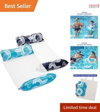 Waterlife 4-in-1 Pool Float Hammock Chair Saddle Water Lounge for Adults Kids