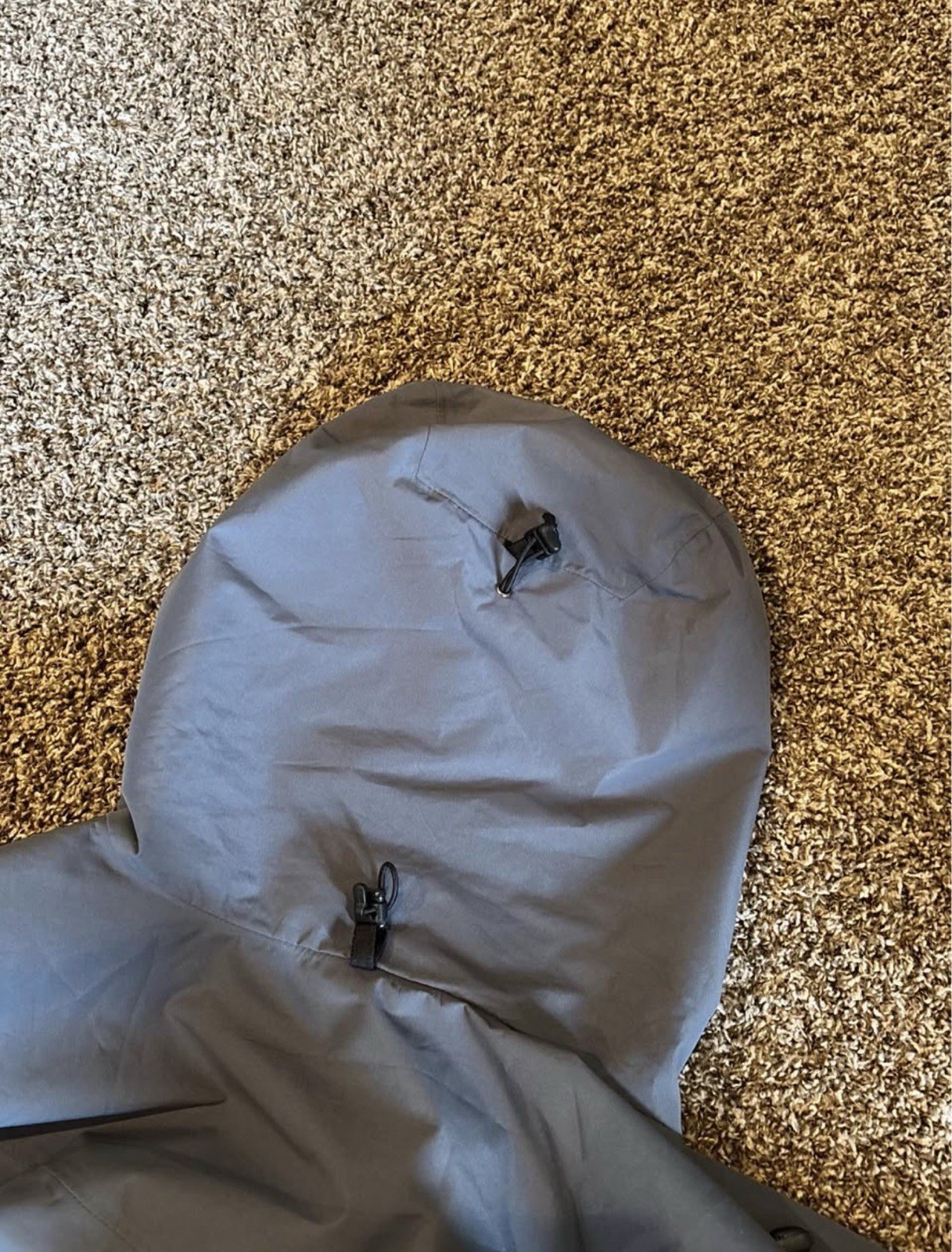 Arc'teryx Men's GORE-TEX Hooded Jacket Gray with Red Zippers Size L thumbnail 7