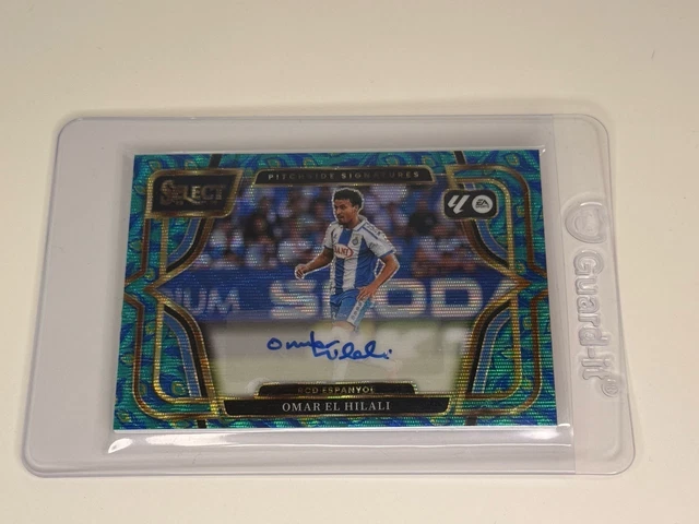 2025/26 Panini Select LaLiga Soccer Omar El Hilali Peacock Auto Espanyol/Morocco