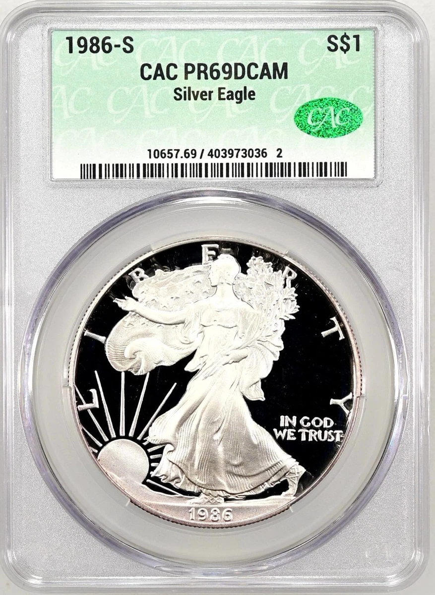 1986 Grade PR 69 Silver Bullion Coins for sale | eBay