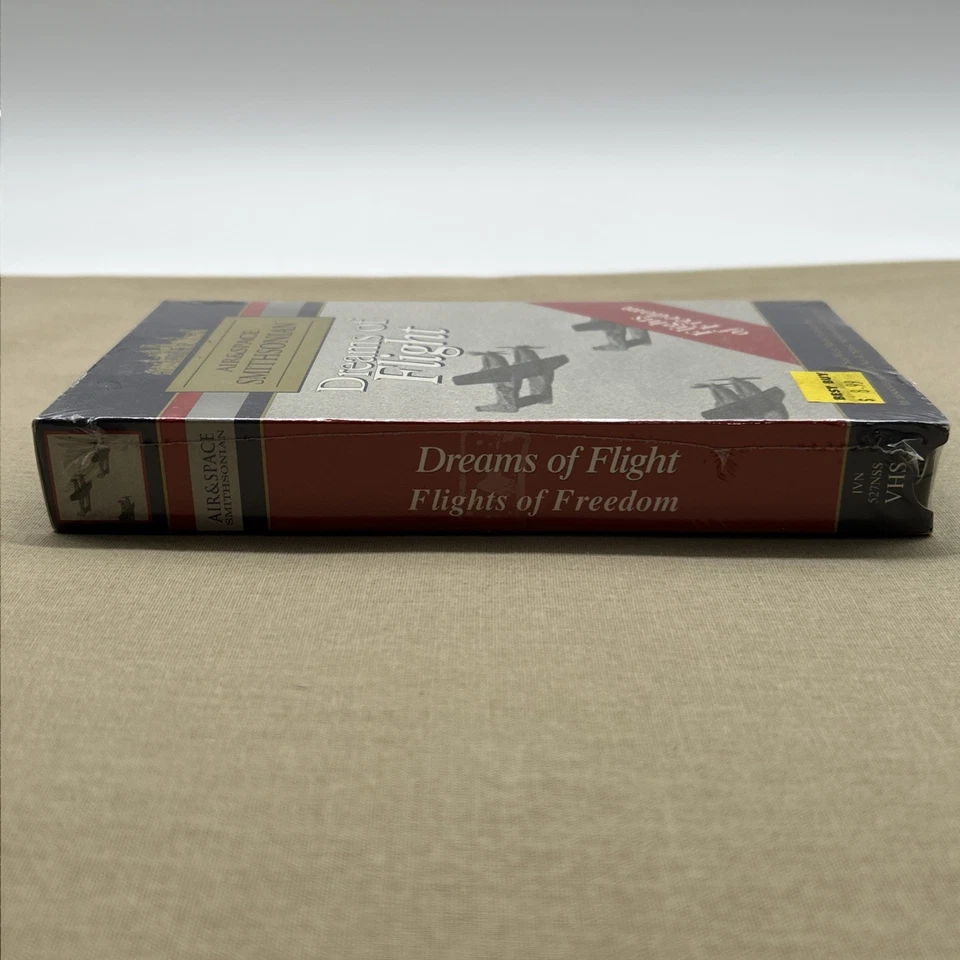 Air & Space Smithsonian: Dreams of Flight - Flights of Freedom (VHS 1995 NEW) - Image 3 of 4