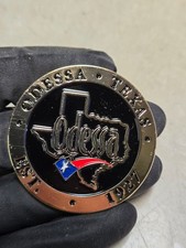 Odessa Texas 30 Years challenge coin 