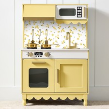 Best Choice Products Kids Pretend Play Cottage Kitchen Wooden Toy Set