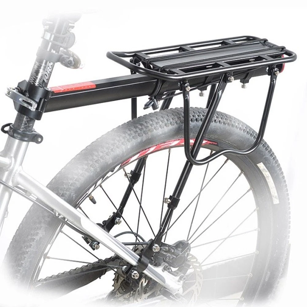 Release Rear Seat Rack Adjustable Mountain Bike Luggage Carrier AU