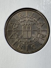 1955 Saarland 100 Franken