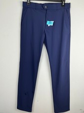 Greyson Men  s Golf Pants 33x32 Navy Stretch Chino Trousers RN 158540