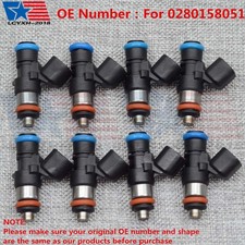 8x 42lb Fuel Injectors For Bosch 06-15 Chevrolet Corvette Ls3 L99 Camaro Ss Usa