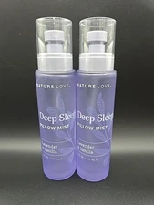 2x Nature Love Deep Sleep Pillow Mist Spray LAVENDER & VANILLA 6 Oz.