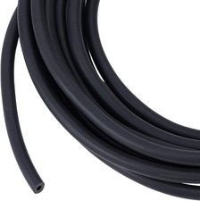 BENECREAT 5.5 Yards Black Welt Cord Piping, 8mm Hollow PVC Welt Cord Upholstery