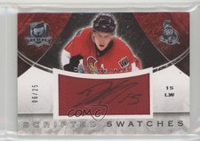 2008-09 Upper Deck The Cup Scripted Swatches 6/25 Dany Heatley #SS-DH Auto 1r5l