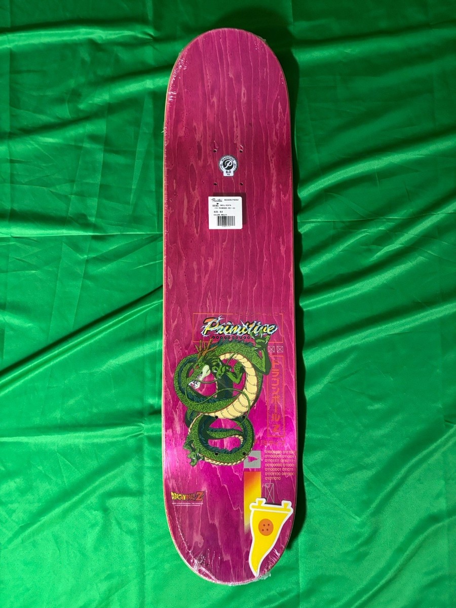Primitive Dragon Ball Z Vegeta Skateboard Deck 8.0 Shane O'Neill