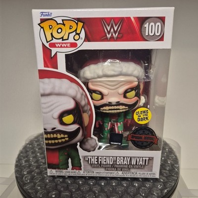 Funko 100 The Fiend, Bray Wyatt, Glows in the Dark, Special Edition, WWE