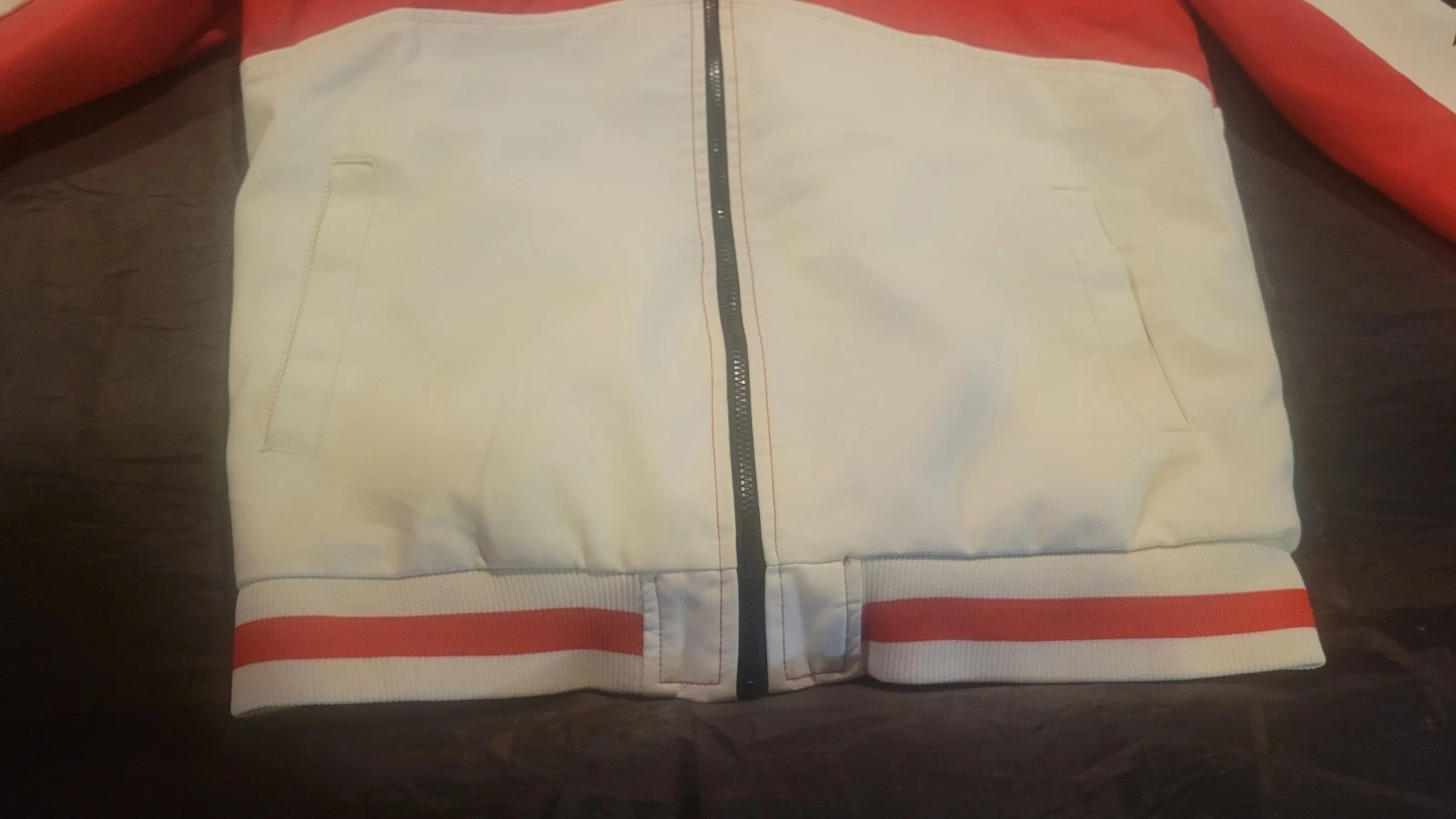 XL Motorcycle Jacket Red White Route 66 Tokyo Biker Men's image 3